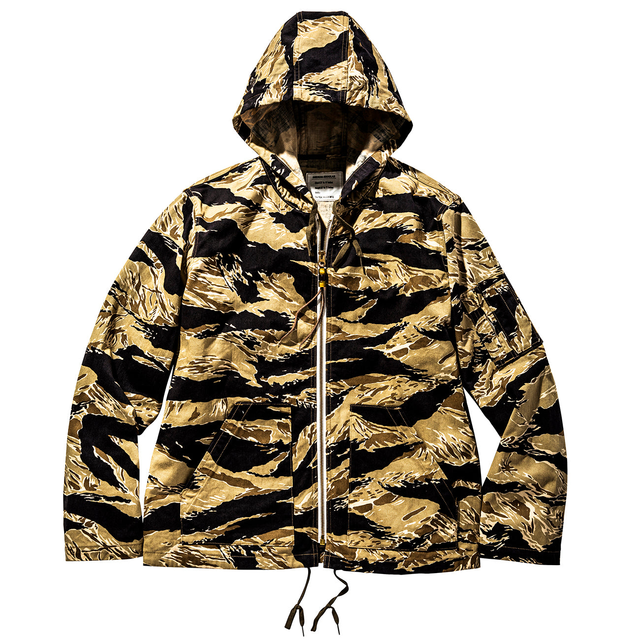 Real McCoy MJ20008 TIGER CAMOUFLAGE PARKA GOLD TONE – Limbro Denim