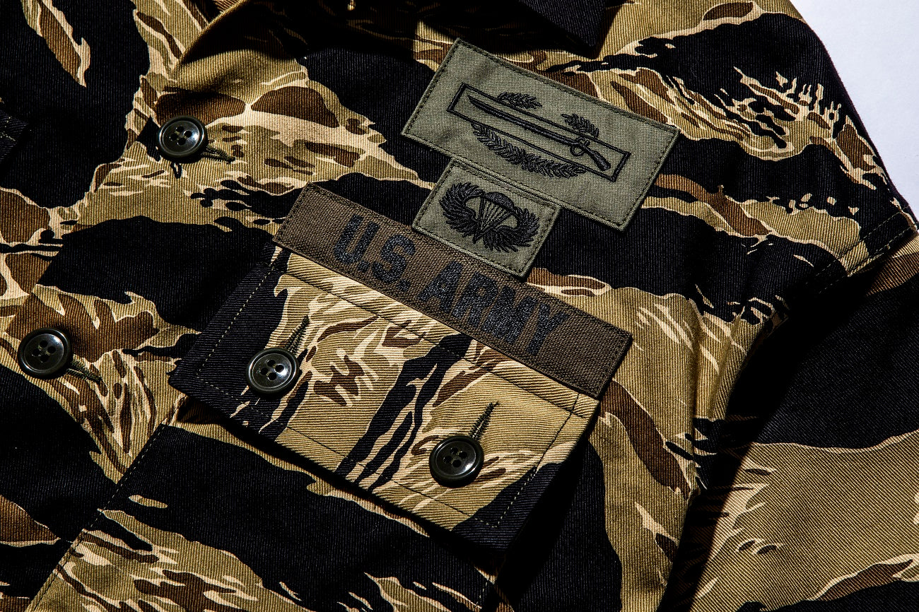 Real McCoy's TIGER SHIRT S/S MS20002 AIRBORNE RANGER