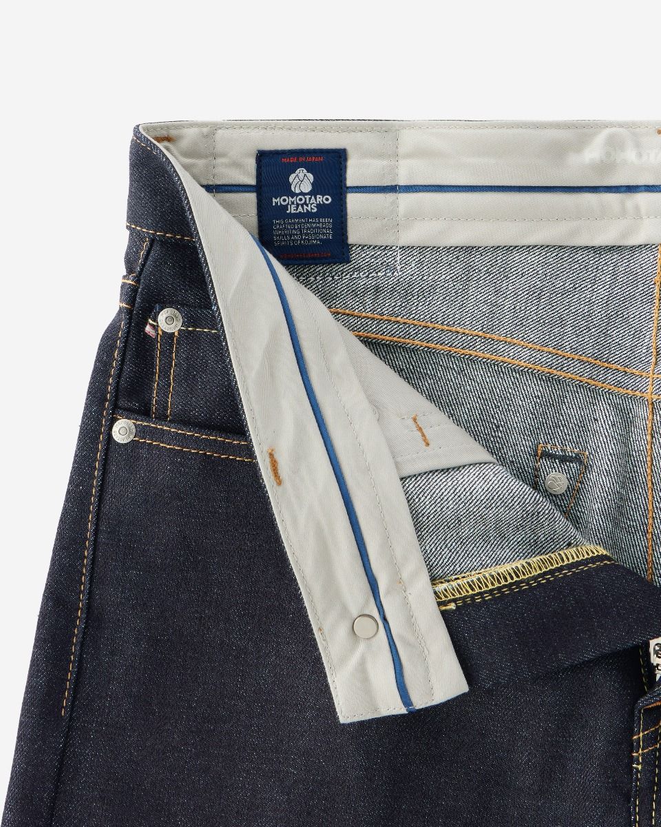Momotaro Jeans #400 STANDARD WIDE 14.7OZ Tokuno Blue MMJB0400 ID