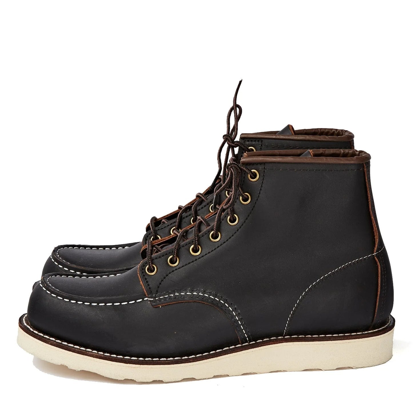 Redwing Shoes Type 8849 Classic Moc Toe Black Prairie