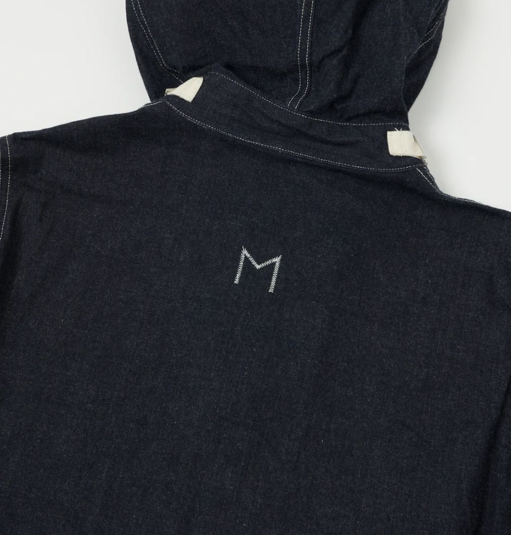 Buzz Rickson Jacket BR11703A US Navy Denim Hooded Pullover