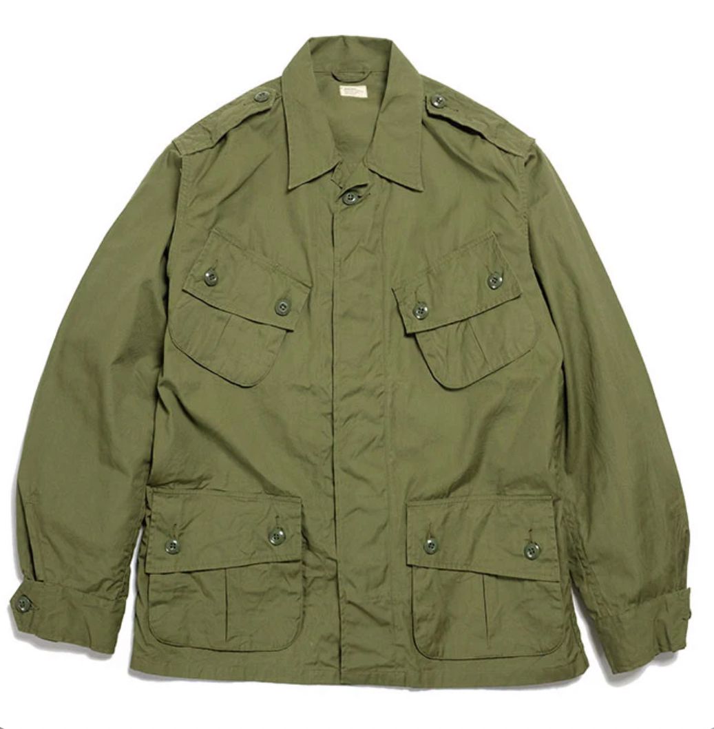 Buzz Rickson Jacket BR12247 Tropical Combat Coat Olive