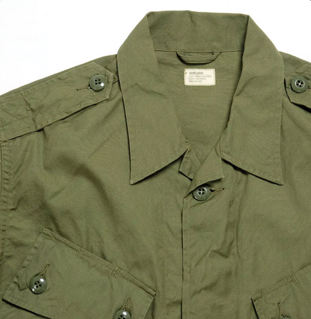 Buzz Rickson Jacket BR12247 Tropical Combat Coat Olive