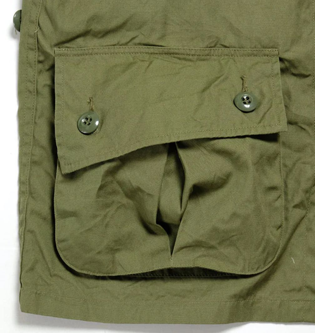 Buzz Rickson Jacket BR12247 Tropical Combat Coat Olive