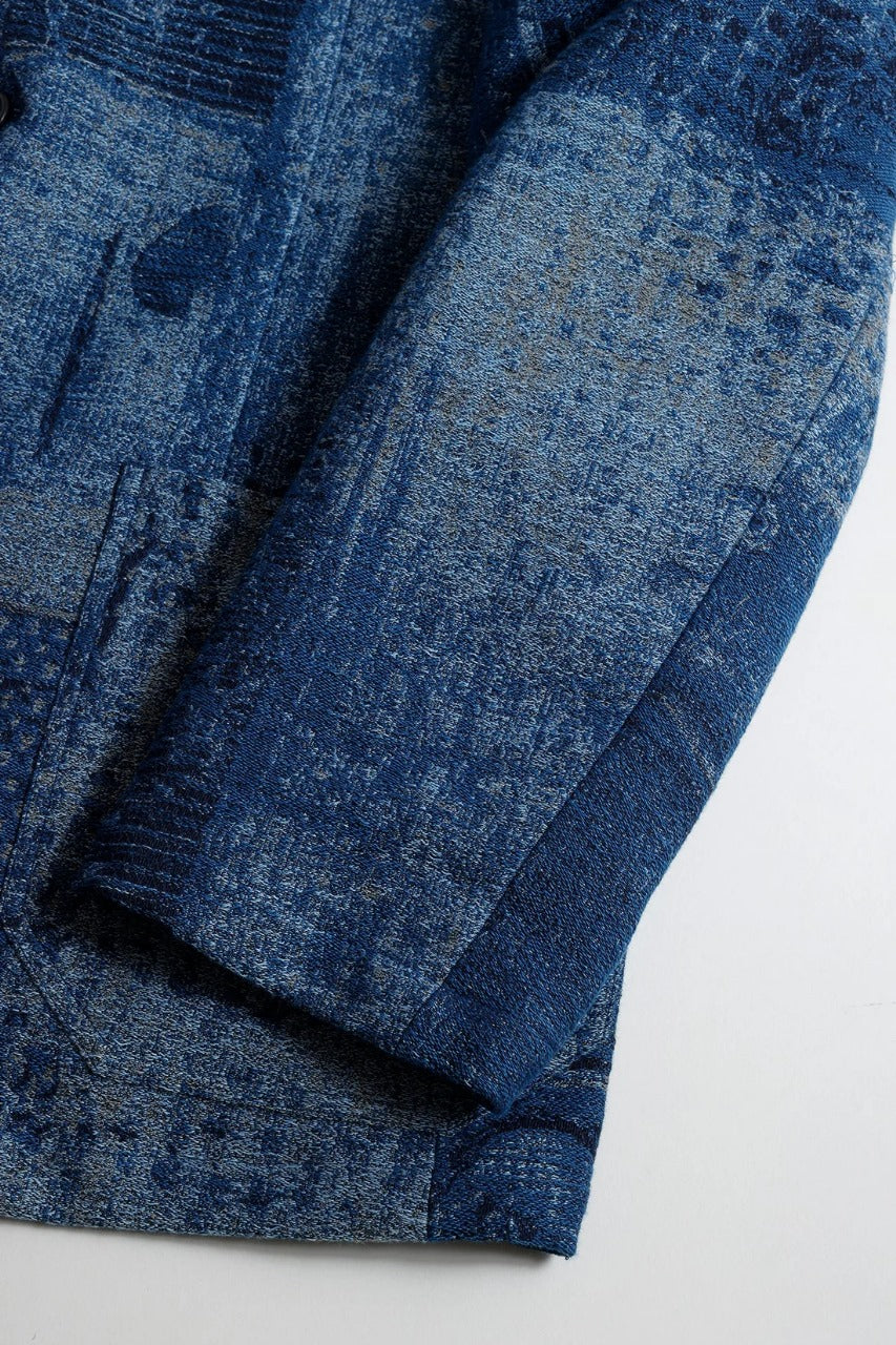 FDMTL FA25JK37R BORO JAQUARD JACKET RINSE