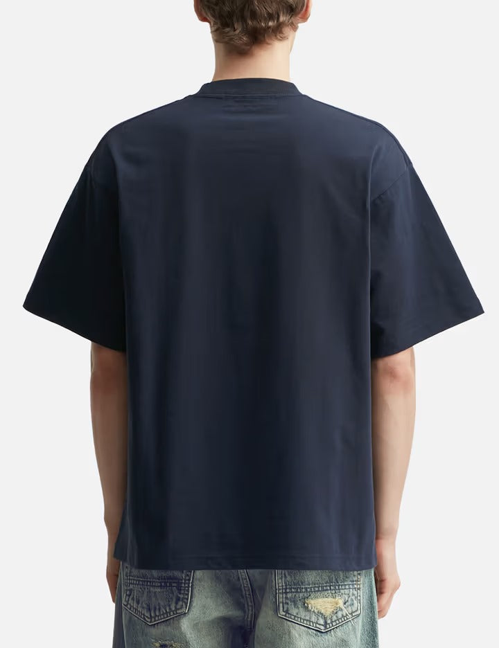 FDMTL BORO EMBROIDERED TEE FA25/TE36 Navy