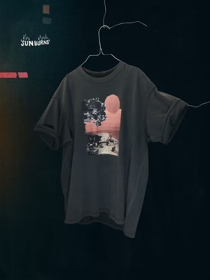 Koffe Sunburns T-Shirt B30/Antarcite