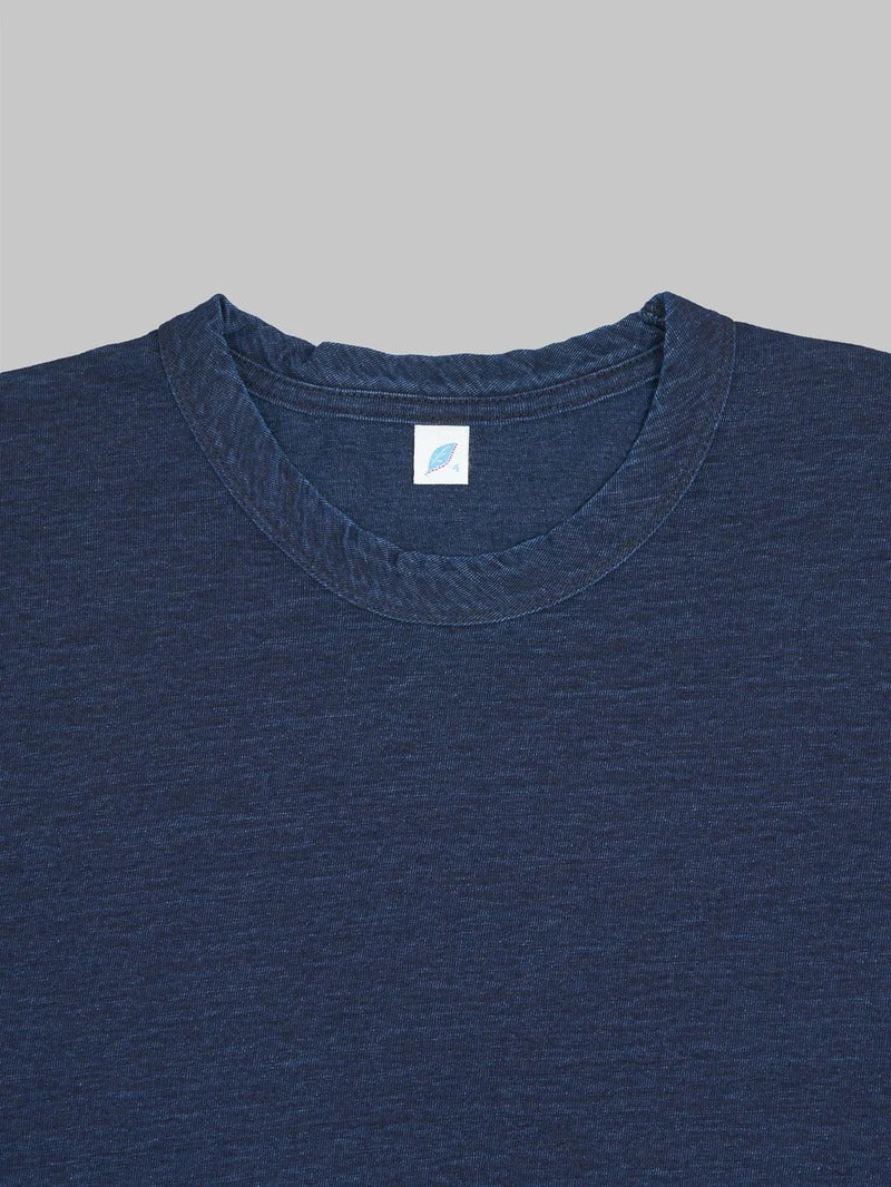 Pure Blue Japan LS-5011-D Indigo Dyed Long Sleeve T-Shirt