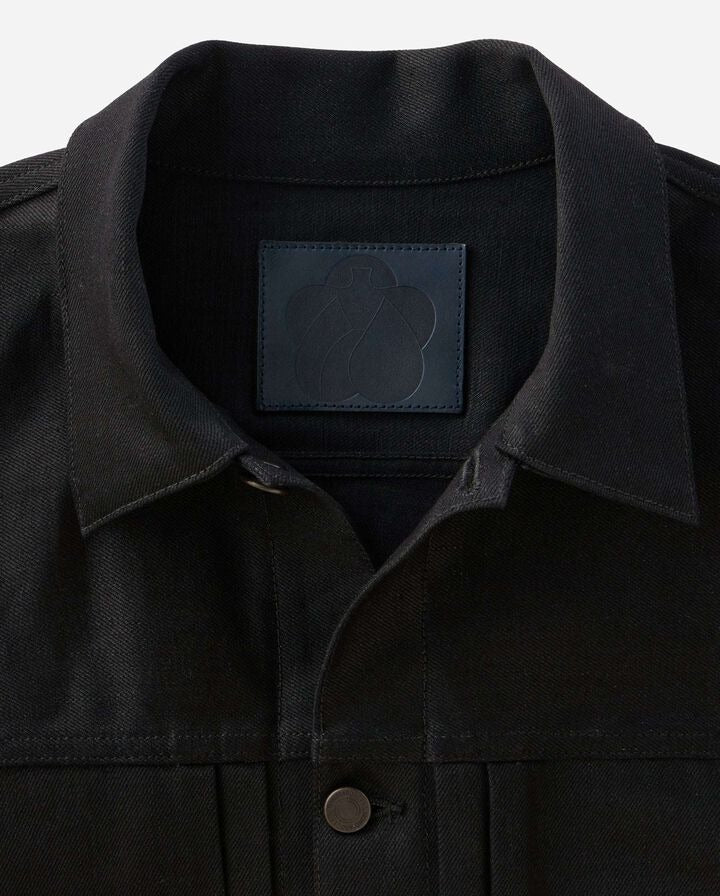 Momotaro MMGJ1002 BLK "STANDARD" BLACK TYPE 2 SELVEDGE JACKET