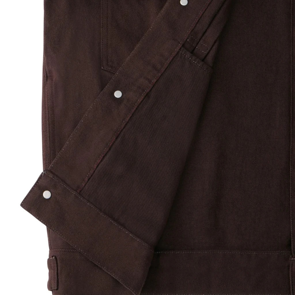 Momotaro MMGJ6000 BRN #002 DENIM JACKET - ONIGURUMI DYED