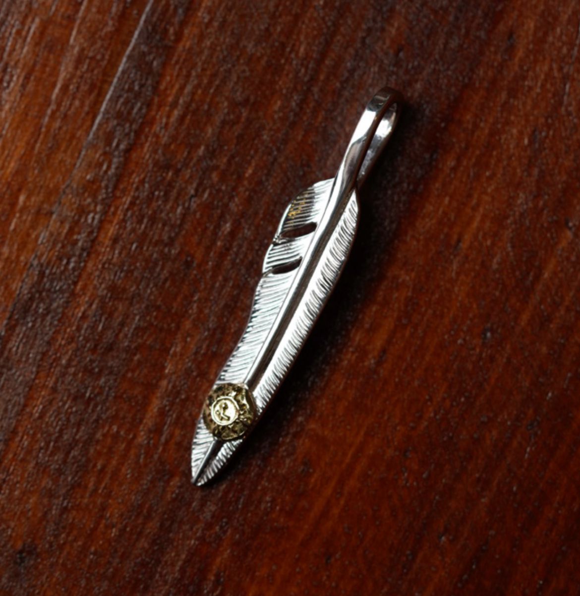 First Arrow's Silver P-432L KAZEKIRI Feather With K18 (S)
