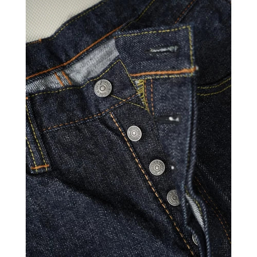 Pure Blue Japan PBE 019 Beige Core 17.5oz Relaxed Tapered