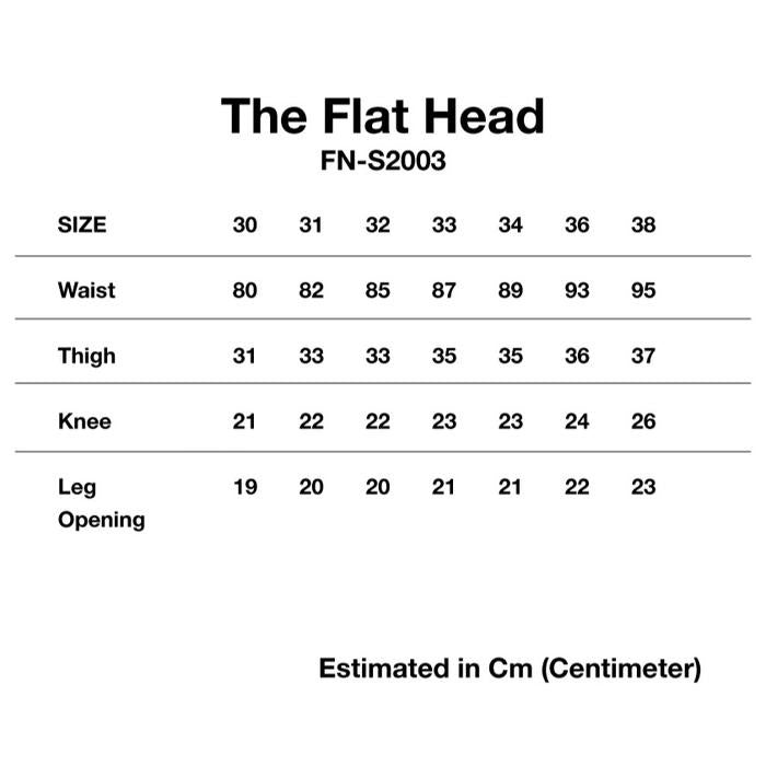 The Flat Head S2003 12oz TAPERED JEANS