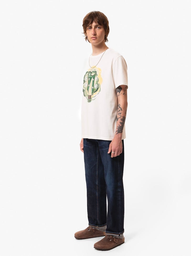 Roy Bas T-Shirt Offwhite – Limbro Denim1