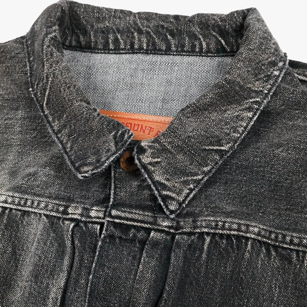 FullCount S2107BKSSHW - WWII Model 11.5oz Black Denim Jacket HW "Master Of Reaity"