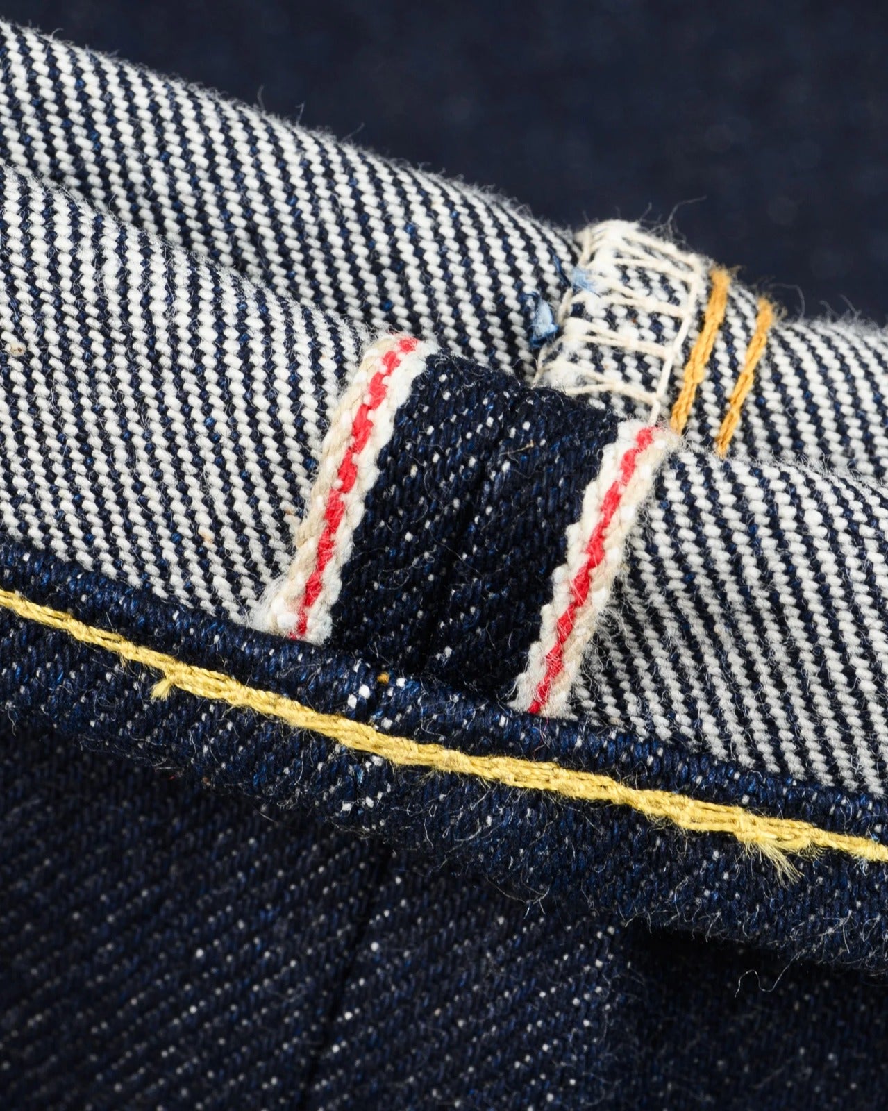 Iron Heart IH-666S-UHR 21/23oz Ultra Heavy Raw Selvedge Denim Slim Straight Cut Jeans - Indigo