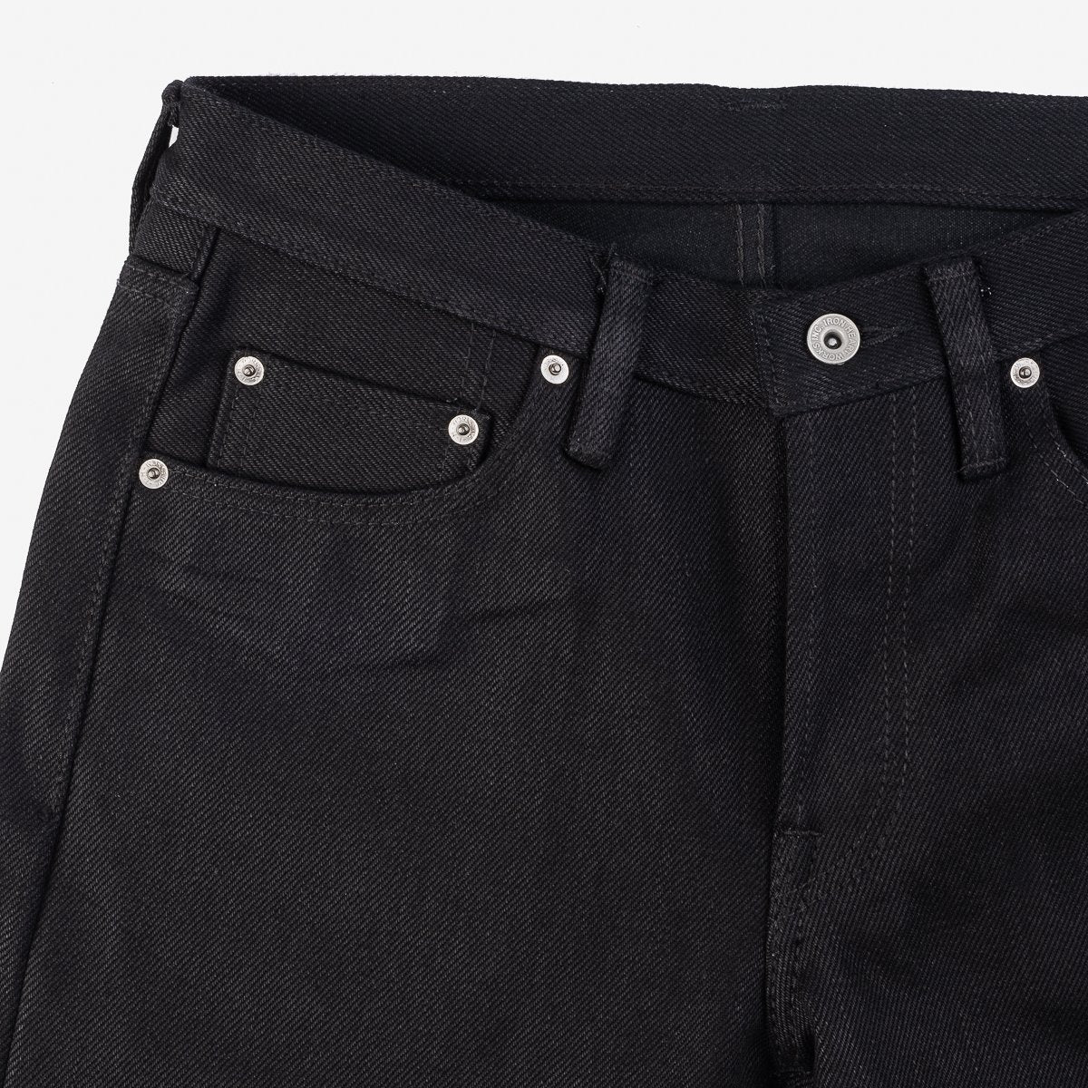 Iron Heart 777 XHS 25 oz Black Black Selvedge Denim