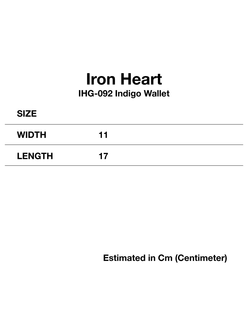 Iron Heart IHG-092 Coin Wallet Indigo