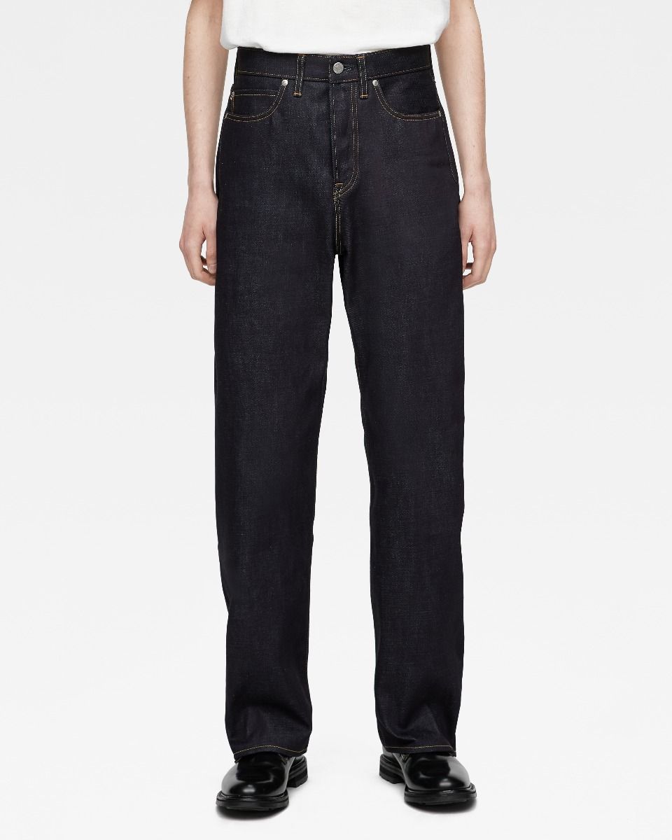 Momotaro Jeans #400 STANDARD WIDE 14.7OZ Tokuno Blue MMJB0400 ID