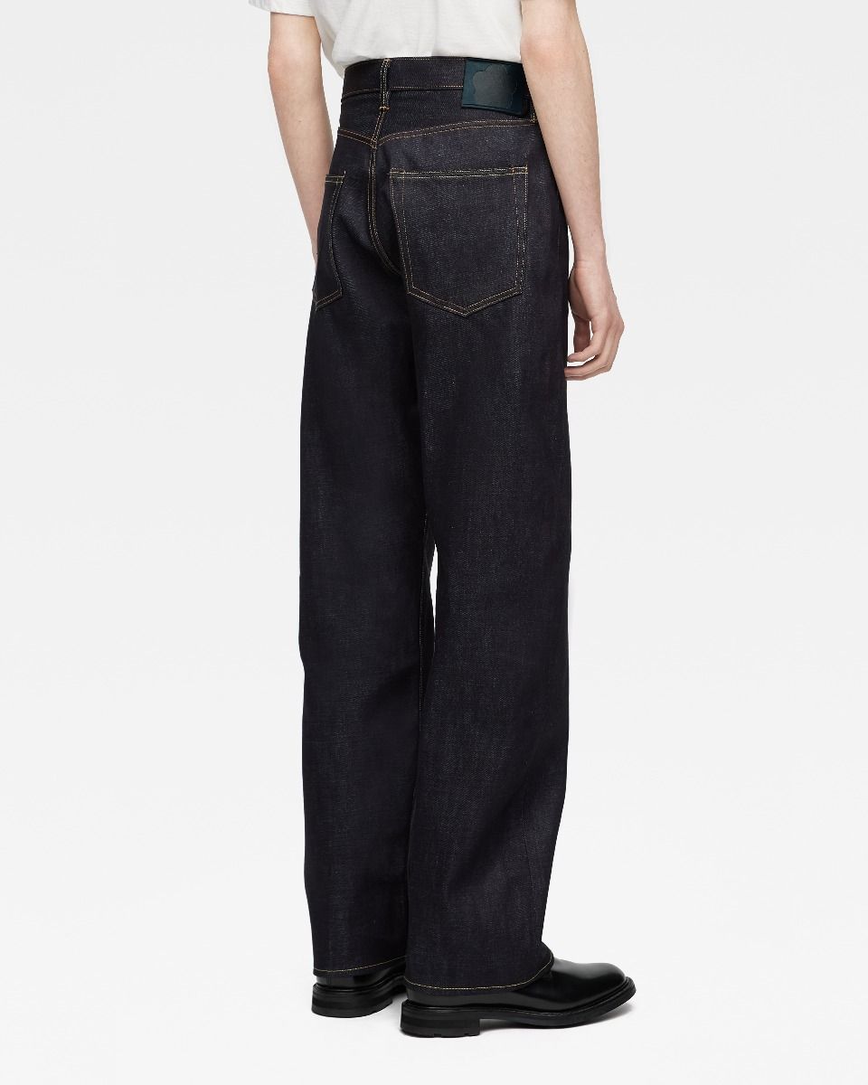 Momotaro Jeans #400 STANDARD WIDE 14.7OZ Tokuno Blue MMJB0400 ID