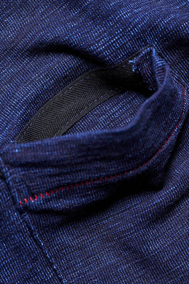 Pure Blue Japan SS-5399 Slub Jersey Pocket Tshirt