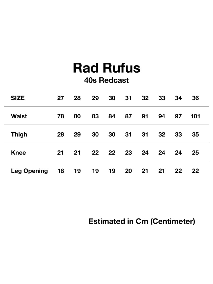 Nudie Rad Rufus 40s Redcast