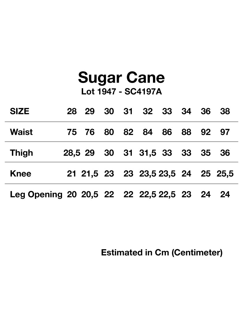 Sugar Cane Jeans 1947 Regular Fit SC41947A