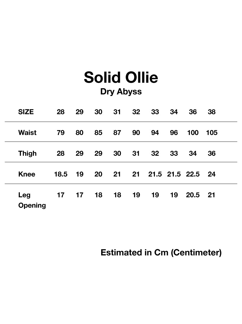Nudie Solid Ollie Dry Abyss