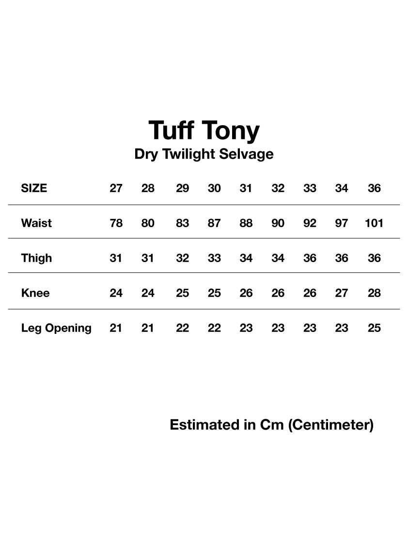 Tuff Tony Dry Twilight Selvage