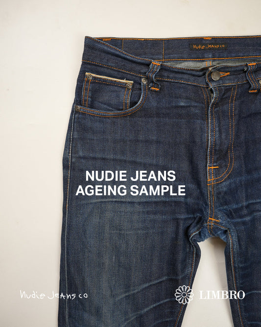 Nudie Jeans Ageing Sample 3 Years Worn