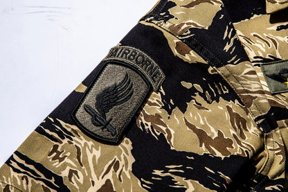 Real McCoy's TIGER SHIRT S/S MS20002 AIRBORNE RANGER