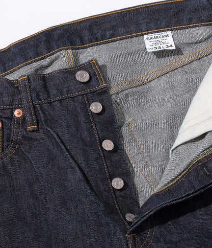 Sugar Cane Pants 1966 Model SC42966A 11oz Work Denim Pants Navy