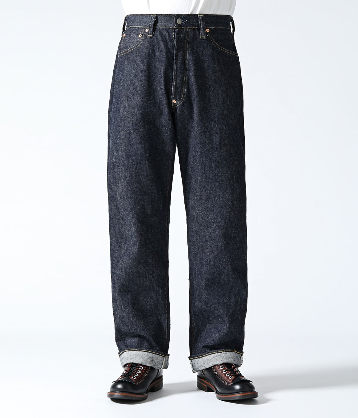 Sugar Cane SC42025 13oz Indigo Denim 2025 Jeans Wide Leg