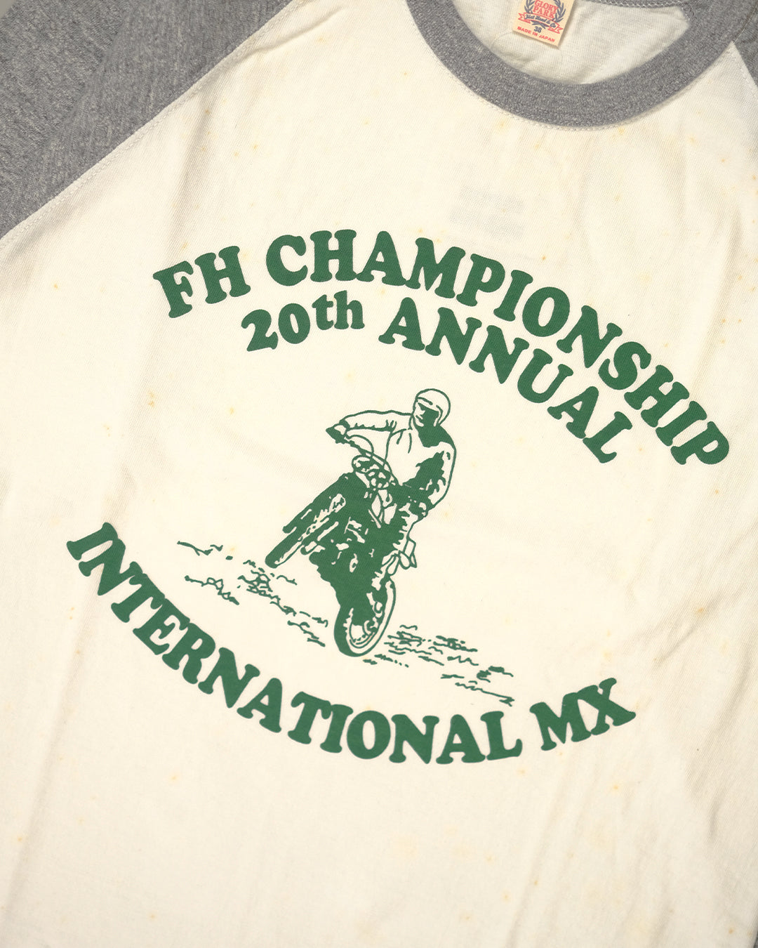 The Flat Head T-Shirt BR-08W FH CHAMP GRAY