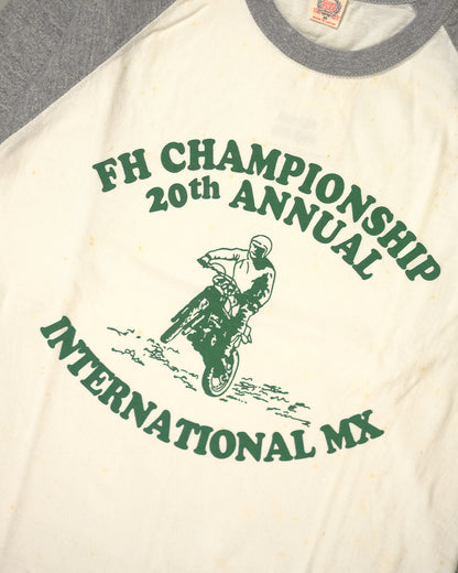 The Flat Head T-Shirt BR-08W FH CHAMP GRAY