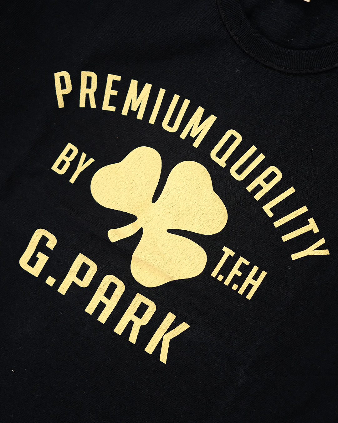 The Flat Head T-Shirt TD-44W G PARK BLACK
