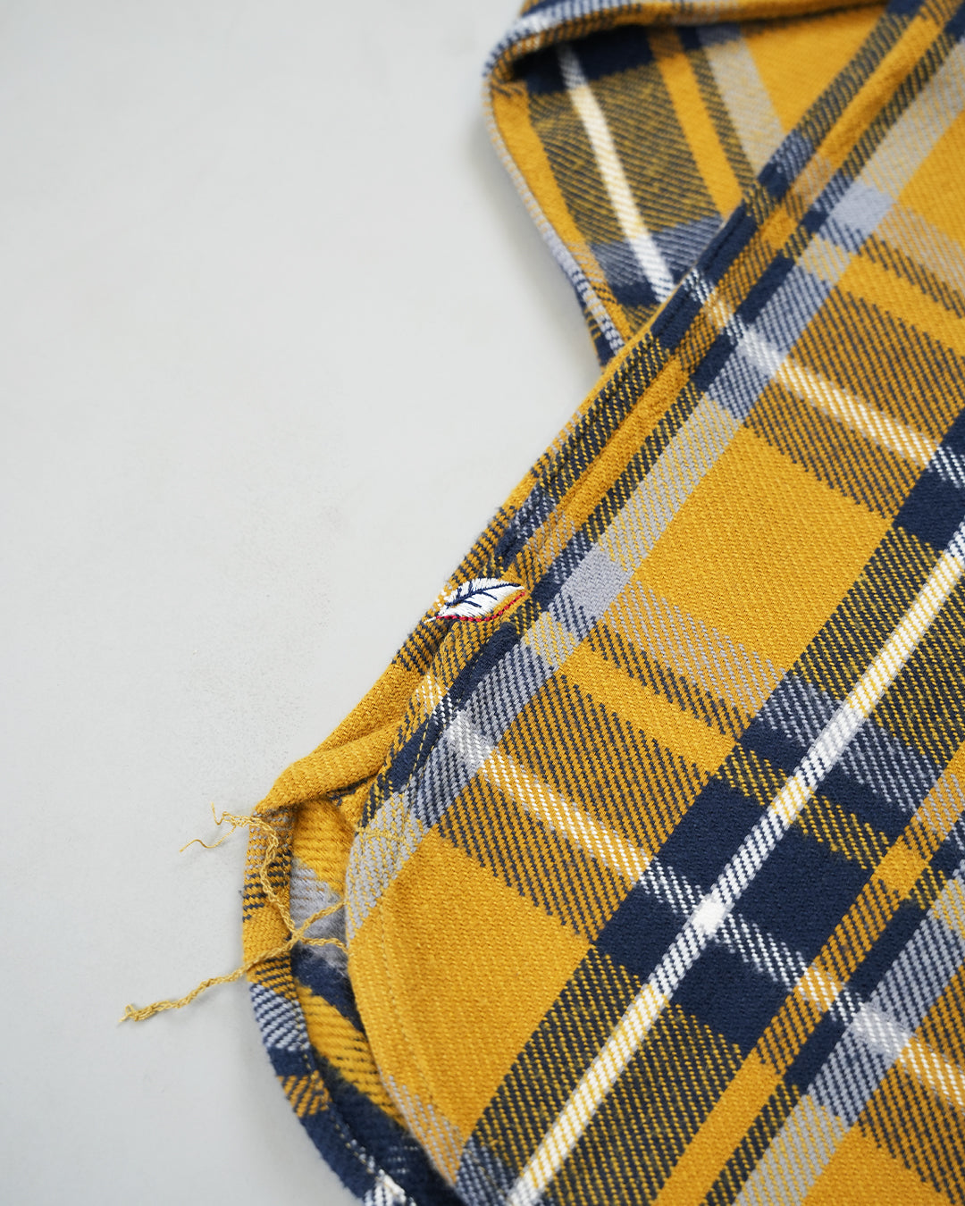 Pure Blue Japan Check Shirt 2222 Camel
