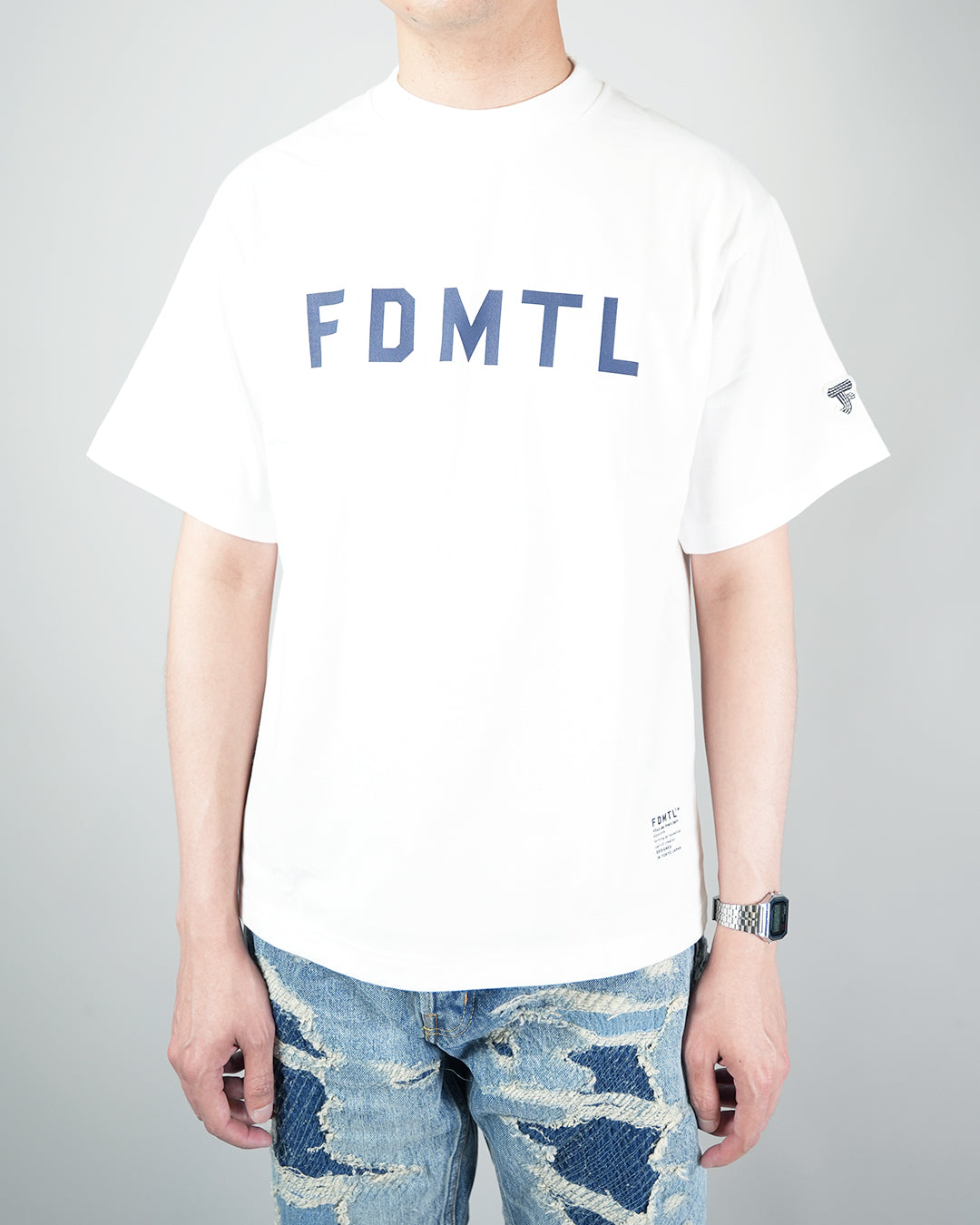 FDMTL LOGO TEE WHITE FA26/TE16