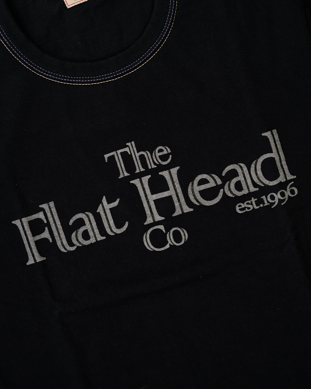 The Flat Head T-Shirt THC 172 BLACK