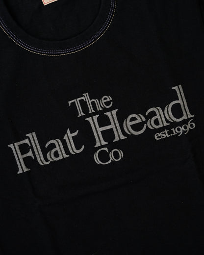 The Flat Head T-Shirt THC 172 BLACK
