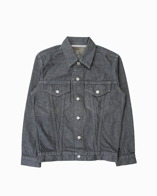 Momotaro Jacket 3105-70G Selvedge Grey Denim