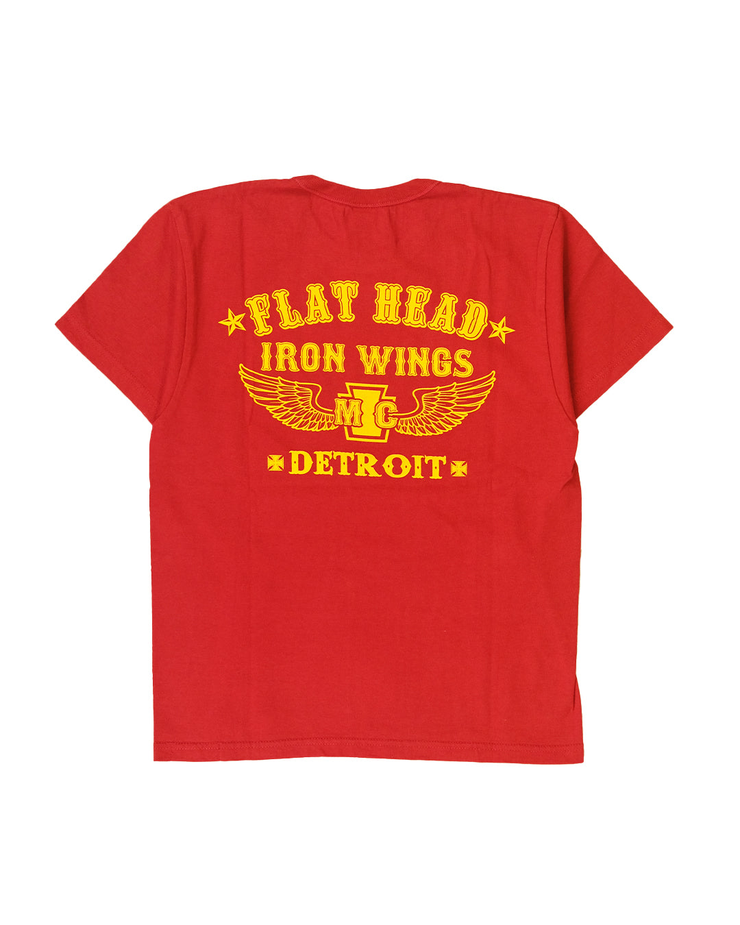 The Flat Head T-Shirt TD 61W IWMC MAROON