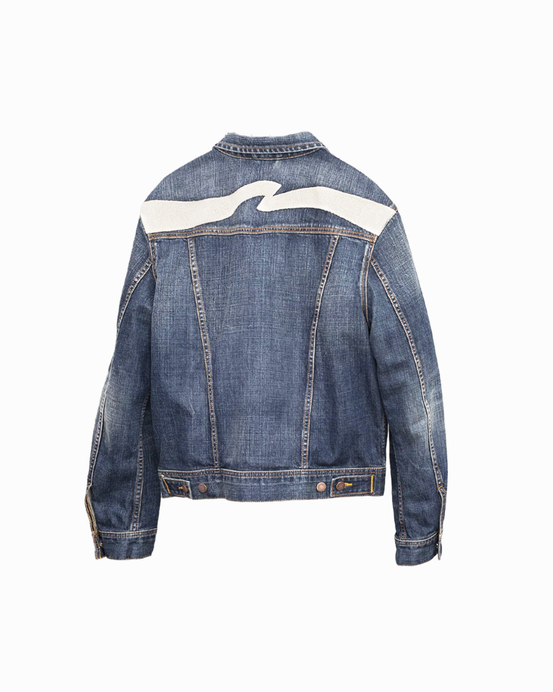 Conny Denim Jacket Big Wave Blue