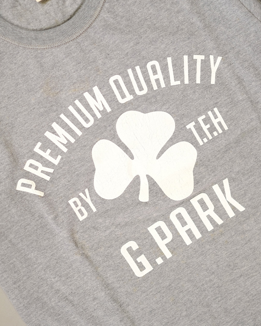 The Flat Head T-Shirt TD-44W G PARK GRAY