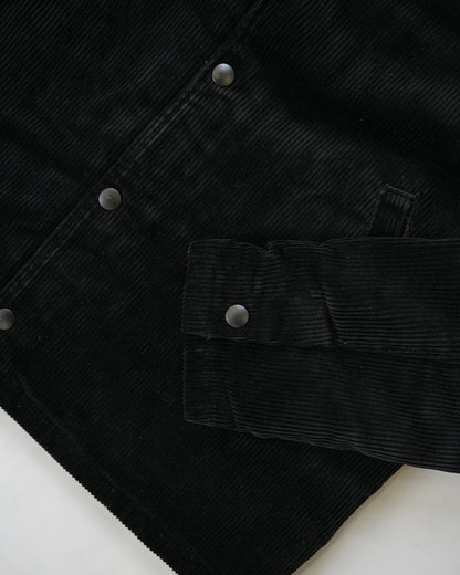 Momotaro MXOT1304 Corduroy Coach Jacket Black