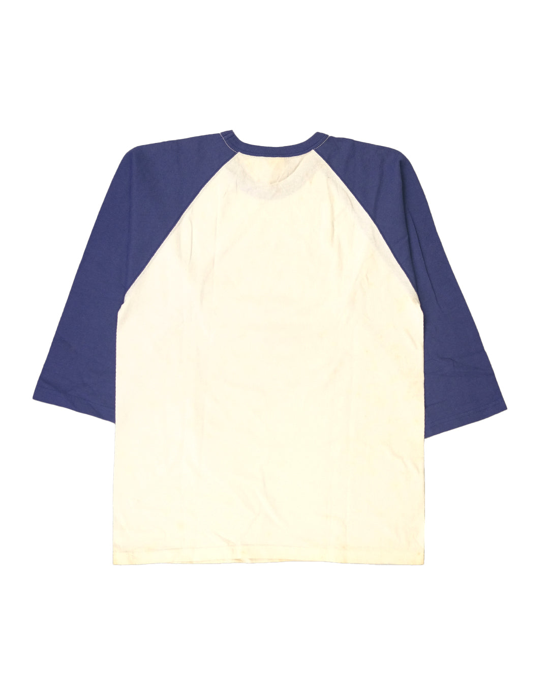 The Flat Head T-Shirt BR-08W FH CHAMP NAVY WHITE