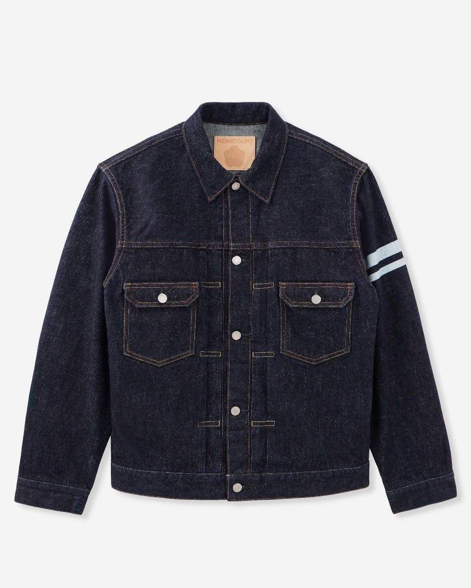 Momotaro Jeans #002 CLASSIC TYPE 2 DENIM JACKET 15.7OZ Tokuno Blue MMGJ0102 ID