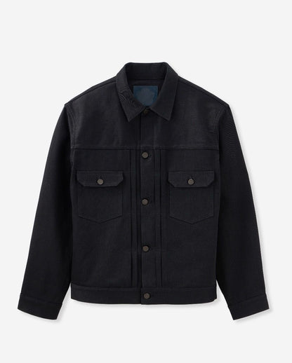 Momotaro Jeans #002 STANDARD TYPE 2 DENIM JACKET 14.7OZ Black MMGJ1002