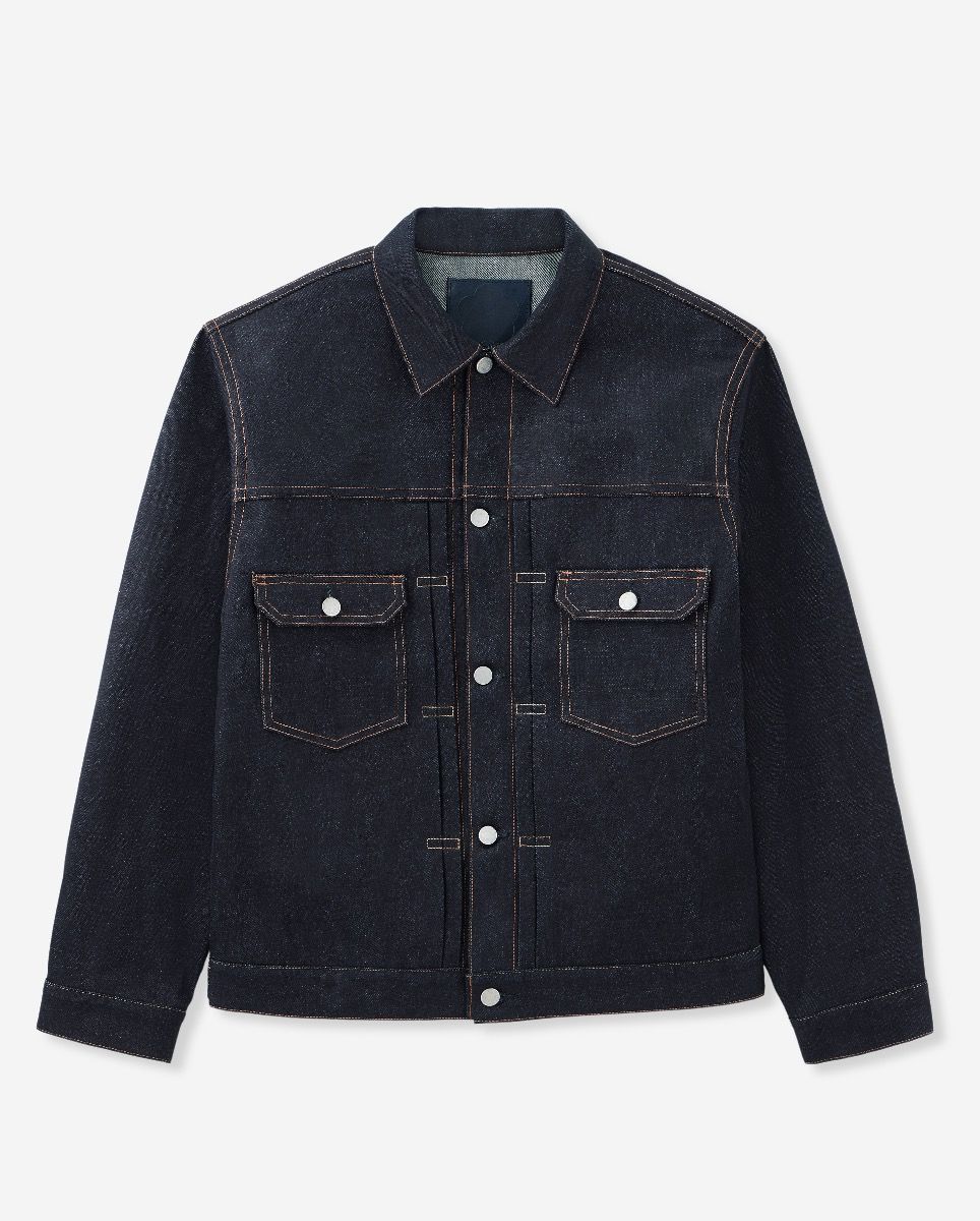 Momotaro Jeans #002 STANDARD TYPE 2 DENIM JACKET 14.7OZ Tokuno Blue MMGJ0002