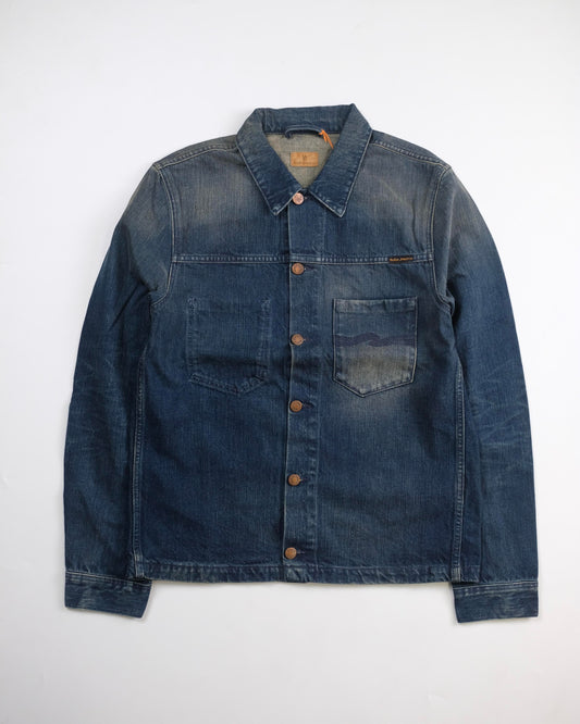 Ronny Dark Worn Jacket